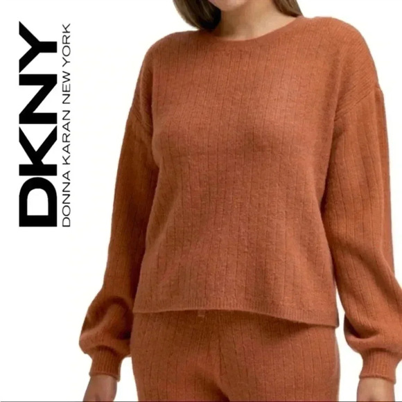 New DKNY Cashmere Blend Sweater Plus Size - Picture 1 of 9